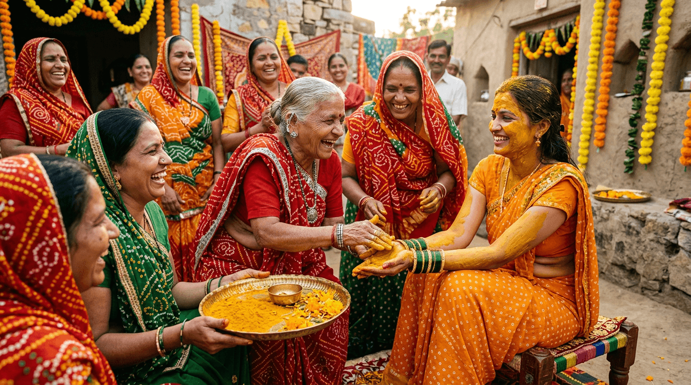 KB CLICKS — kb gallery gujarati peethi haldi