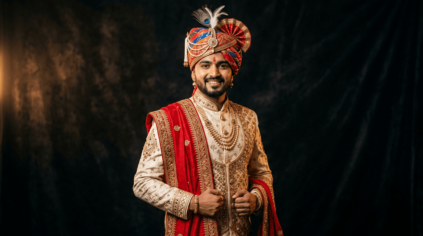 KB CLICKS — kb gallery gujarati groom kediyu